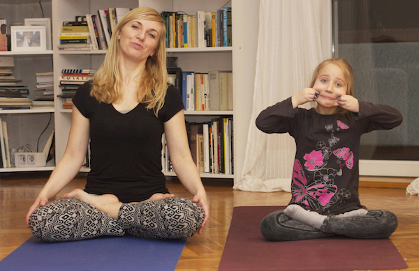 joga z dziećmi